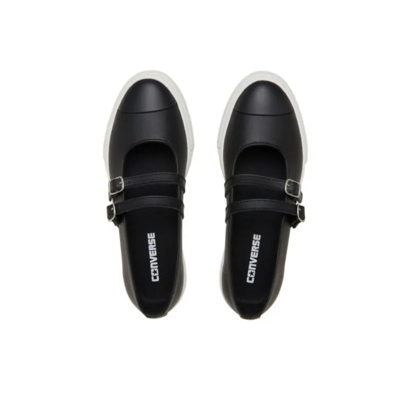 Converse All Star Light Anti Slip Wear Resistant Low Top Skateboard Shoes Women's Black-3
