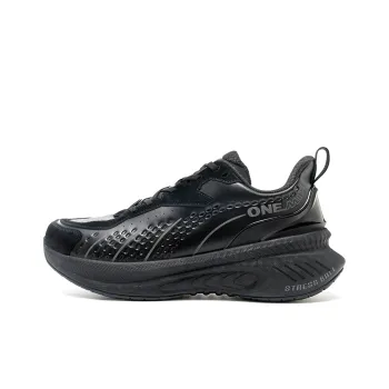 ONEMIX Cushioning Anti Slip And Wear Resistant Low Top Casual Running Shoes Unisex Mercedes Benz Black