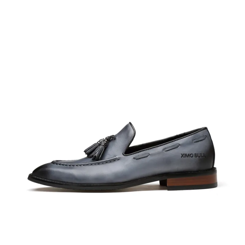 XIMO BULL Loafers Unisex Red-16