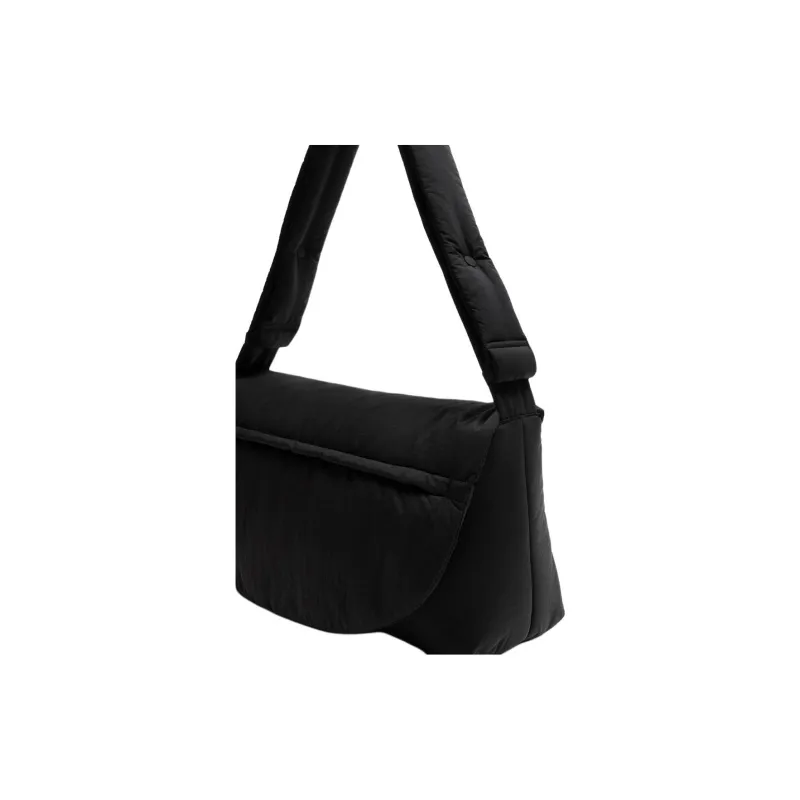 ZARA Nylon Handbag Shoulder Bag Extra Large Men's Black-2