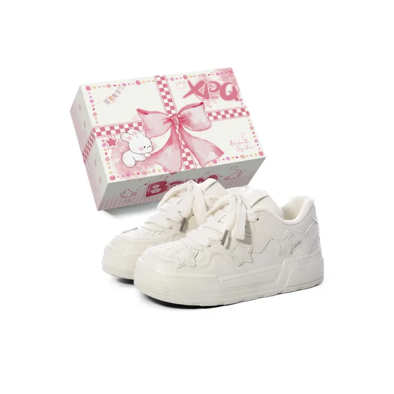 XPQ Coverage Anti Slip And Wear Resistant Low Top Skateboard Shoes Women's-18