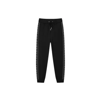 JOHN RICHMOND Knitted Sports Pants Men's Black