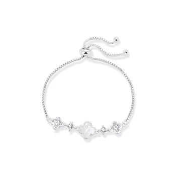 KUMET Zircon Bracelets Women's Same For Couples