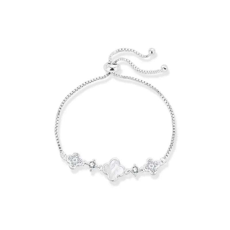 KUMET Zircon Bracelets Women's Same For Couples-0
