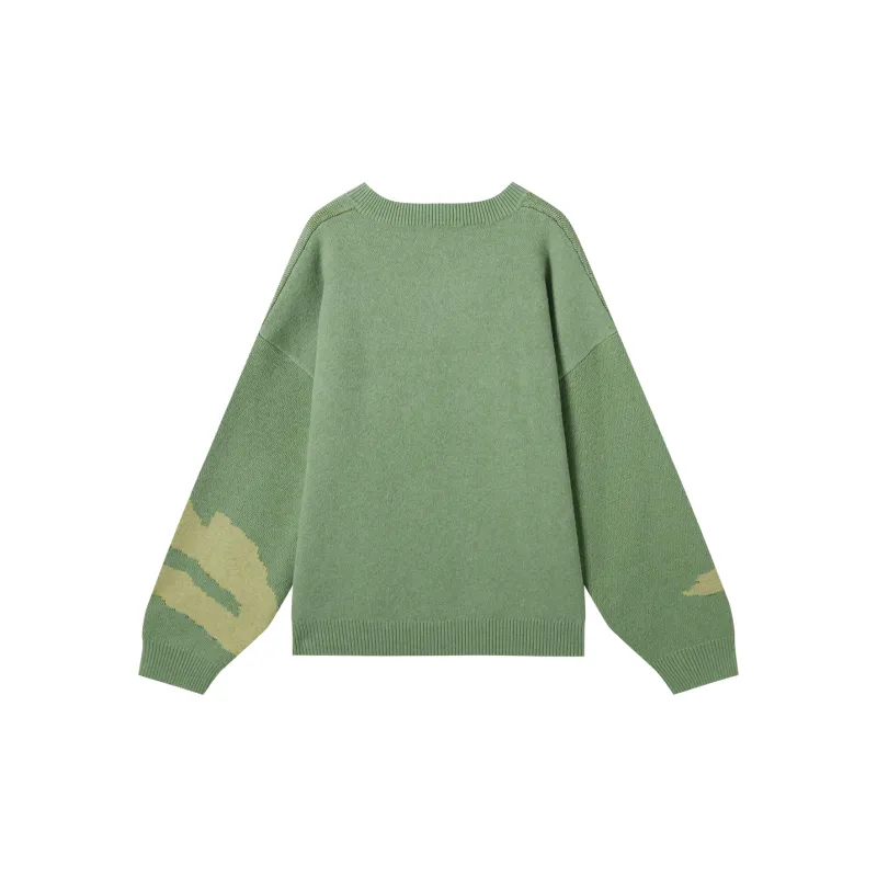 DIALOGUE Sweaters Women's Light Grass Green-1