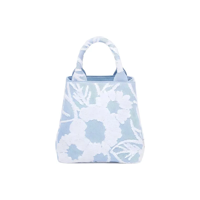 PRADA Fabric Shoulder Bag Crossbody Bag Handbag Women's Sky Blue/White-1