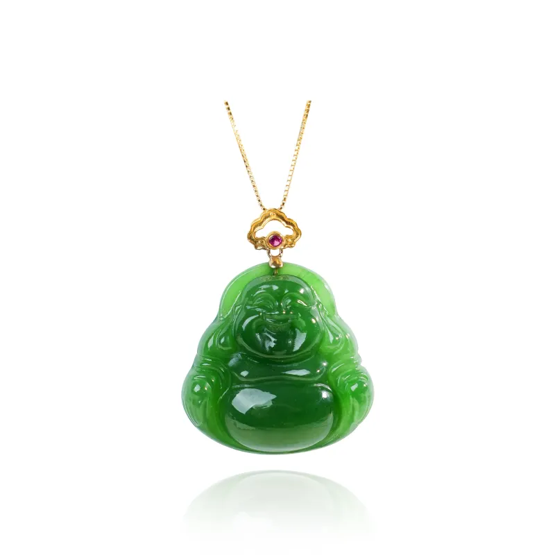 CUIYOUSHIJIA Hetian Jade Jasper Unisex-0