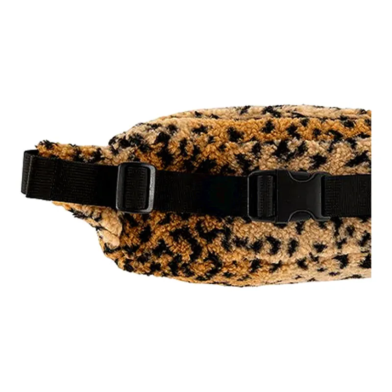 Supreme Fleece Polyester Fanny Pack Regular Unisex Brown-3