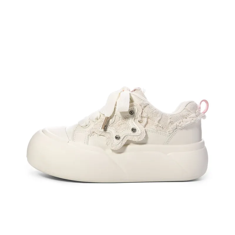 Lovely You Lightweight Cushioning Low-Top Skateboard Shoes Women's-10