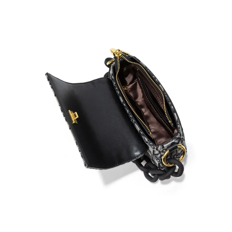 CLEVER& KETCH PU Shoulder Bag Dumpling Bag Shoulder Bags Regular Women's Black-6