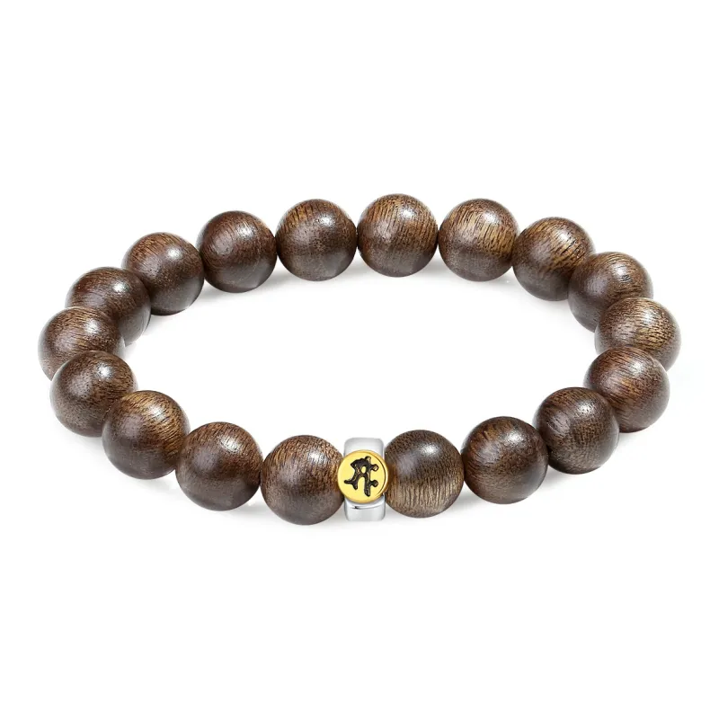 PUTUOSHANWENCHUANG Fragrance Agarwood Bracelets Unisex-17
