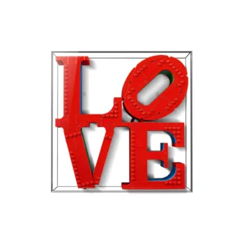 KGBOX For LEGO LEGO LOVE Sculpture Model Accessories