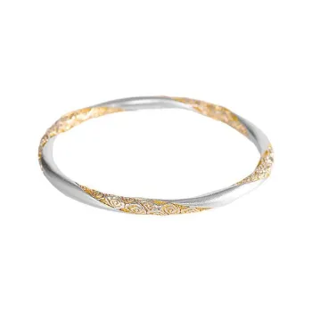 Golden Kite S999 Fine Silver Bangles Women's