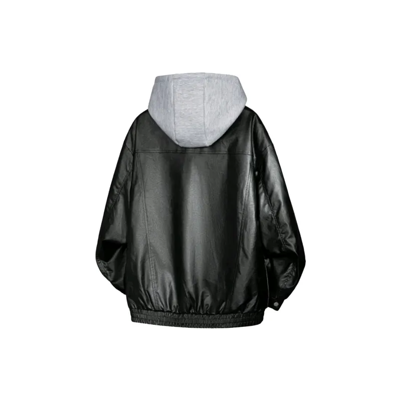 PAUL COSTELLOE Leather Jacket Unisex-13