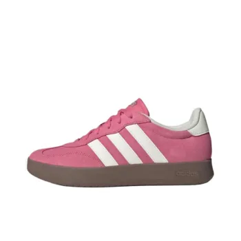 Adidas BARREDA Anti Slip Wear Resistant Low Top Skateboard Shoes Unisex Pink