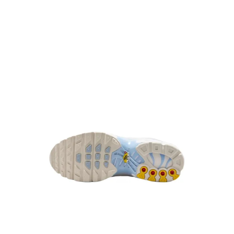 Nike Air Max Plus Slip Resistant Kids' Running Shoes Soul Blue/White/Phantom Gray White Kids'-5