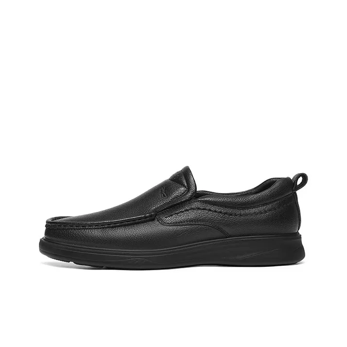 RED DRAGONFLY Commute Business Casual Shoes Men's Black Trendy-6