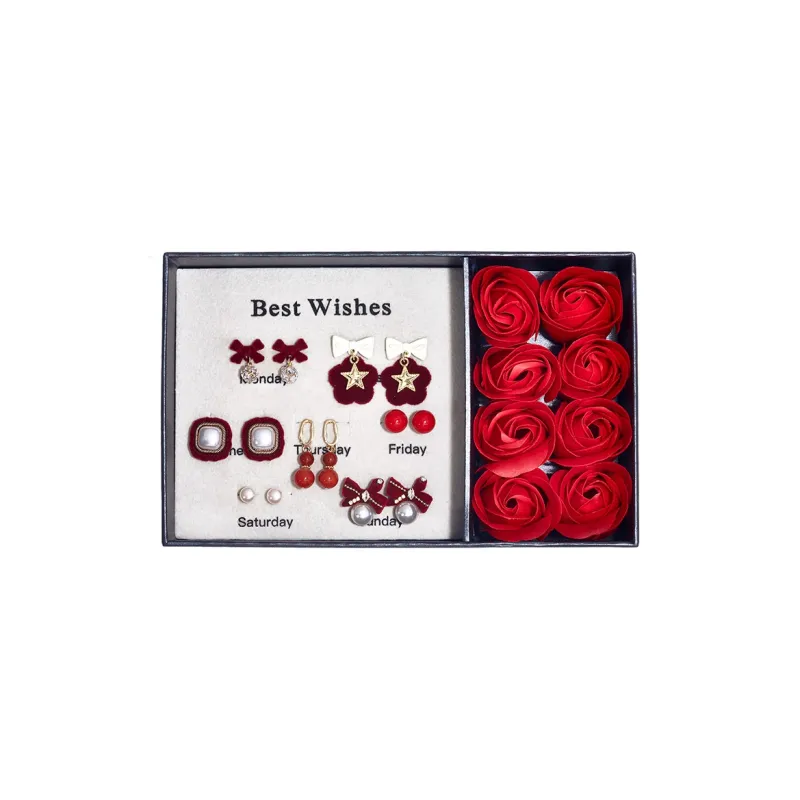 Taste The Color Pearl Stud Earrings Women's-0