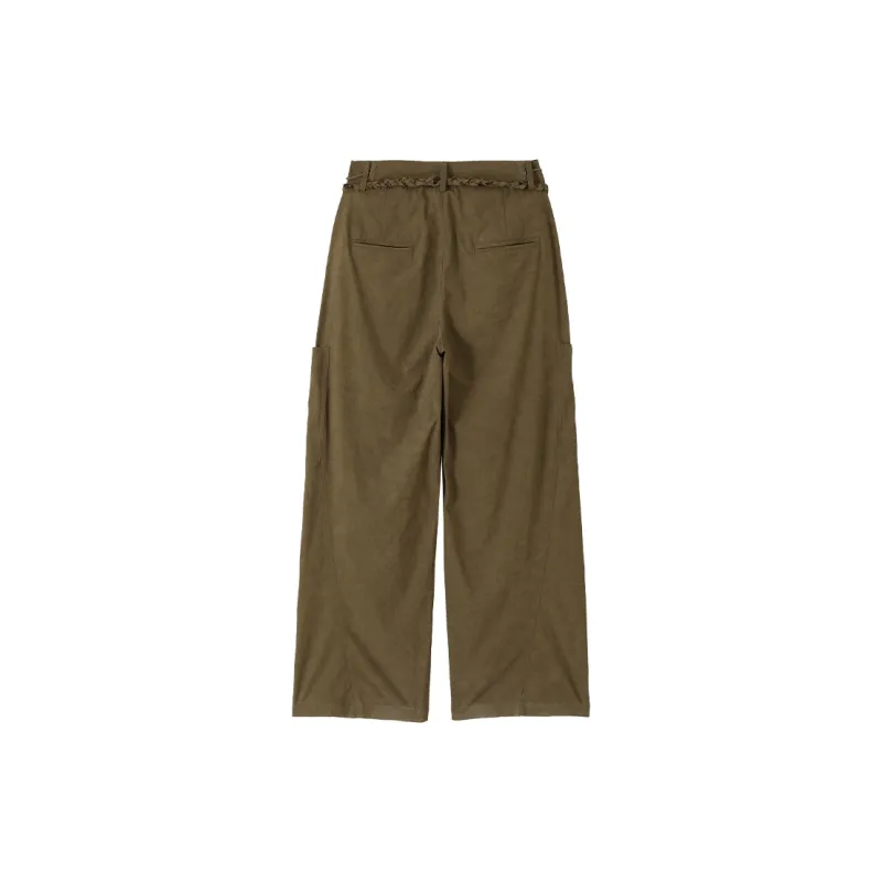 CONP Casual Pants Unisex Brown-1