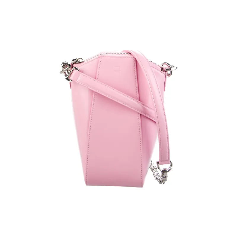 Givenchy Cow Leather Vertical Handbag Crossbody Bag Mini Women's Pink-5