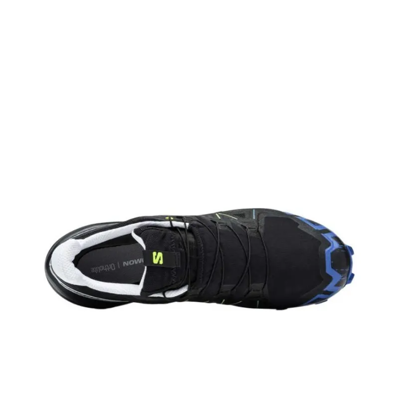 SALOMON Speedcross 6 Anti Slip And Wear Resistant Lightweight Low Top Trail Running Running Shoes Men's Black-1