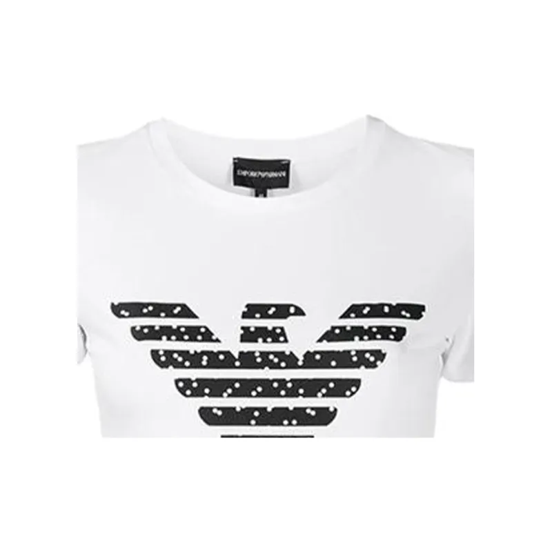 EMPORIO ARMANI T Shirts Women's White-3