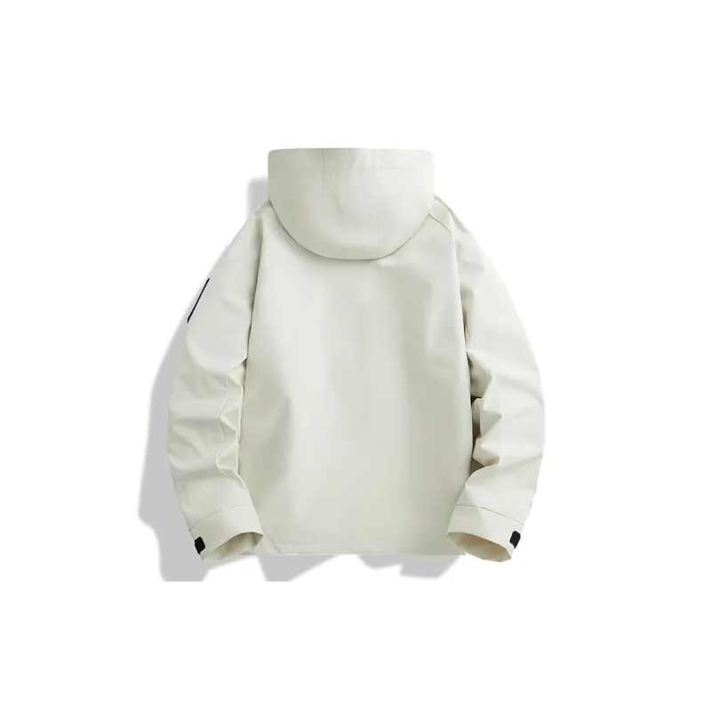 CSKS Jackets Coats Unisex Ivory White-3