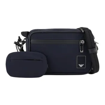 EMPORIO ARMANI Polyamide Shoulder Bag Crossbody Bag Men's Navy