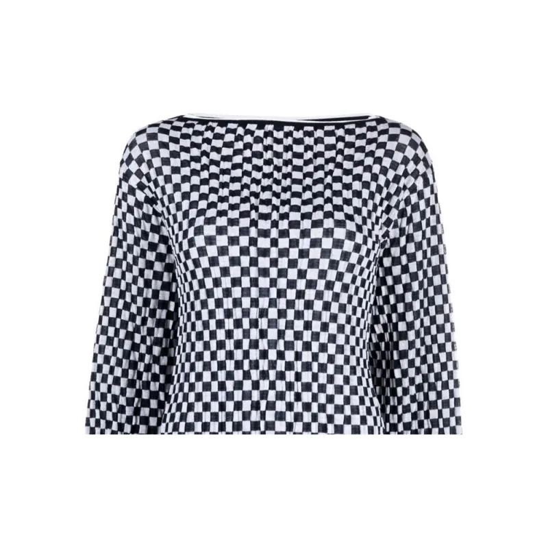 EMPORIO ARMANI Sweaters Women's Black/White-4