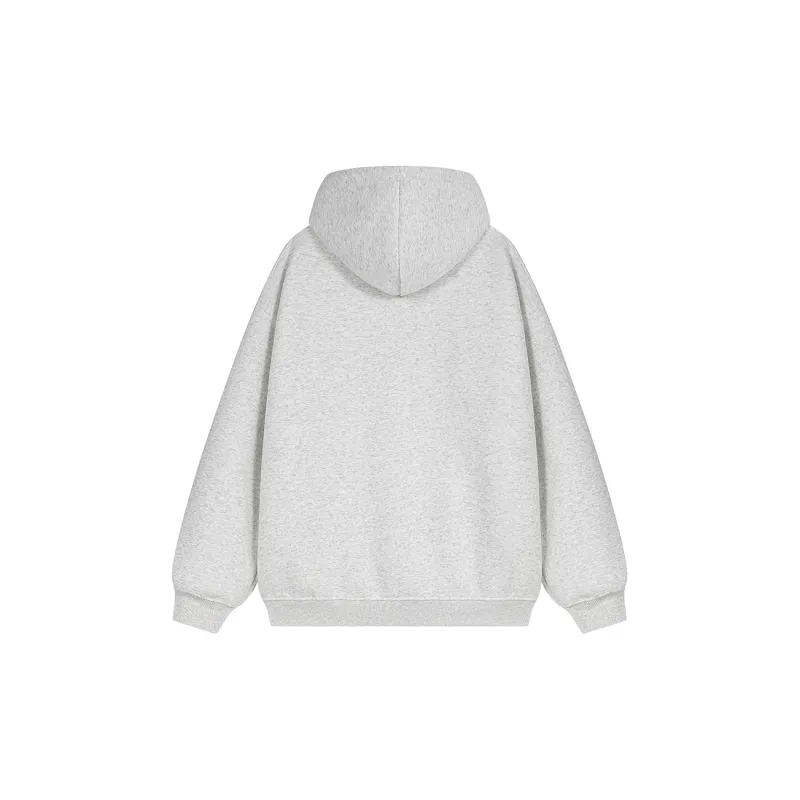 LOOX! Sweatshirt Unisex White Heather Gray-1