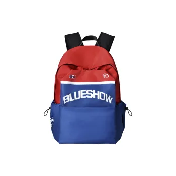 SRRW Blue Show Collaboration Polyester Backpack Unisex Red & Blue