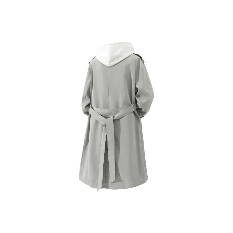 TITH Trench Coats Unisex-6