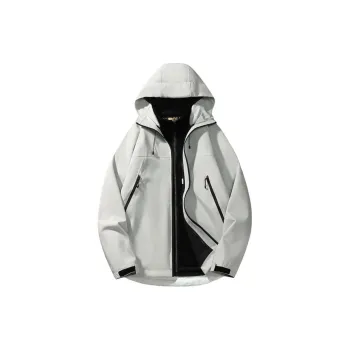Yalu Warm Wear Resistant Breathable Water Resistant Windproof Windbreaker Jacket Unisex