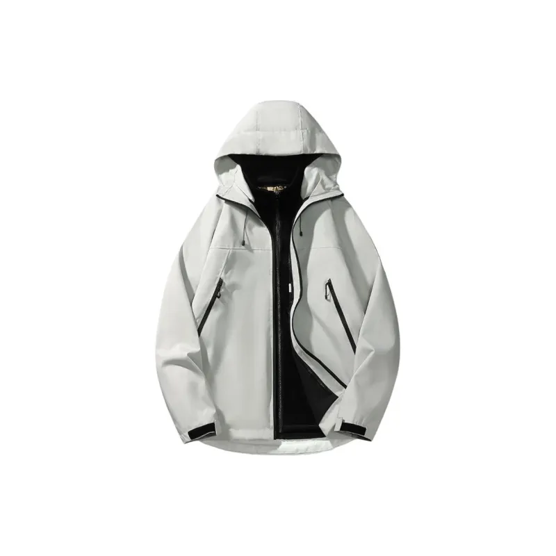Yalu Thermal, Abrasion Resistant, Breathable, Waterproof, Windproof Windbreaker Jacket Unisex-0
