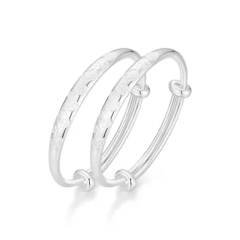 ZSY 999 Fine Silver Baby Bangle Kids'