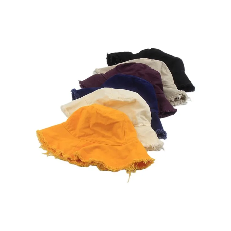 Ai Jiawei Cotton Bucket Hats Unisex-1