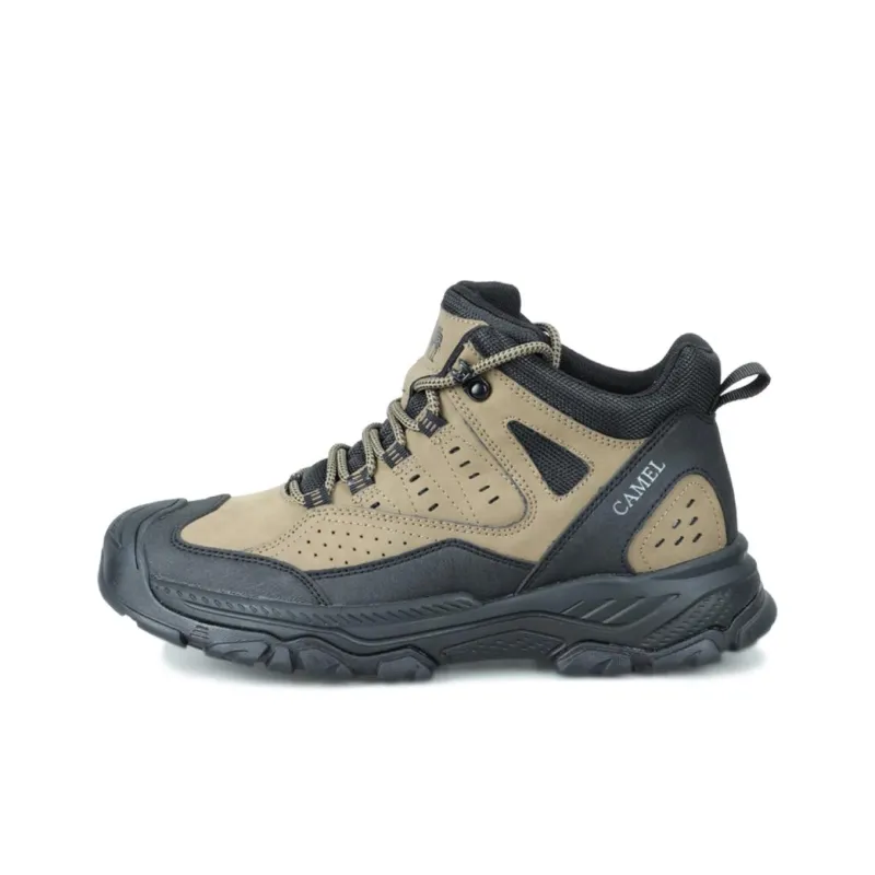 CAMEL Durable Warm Mid Top Trekking Shoes Men's-0