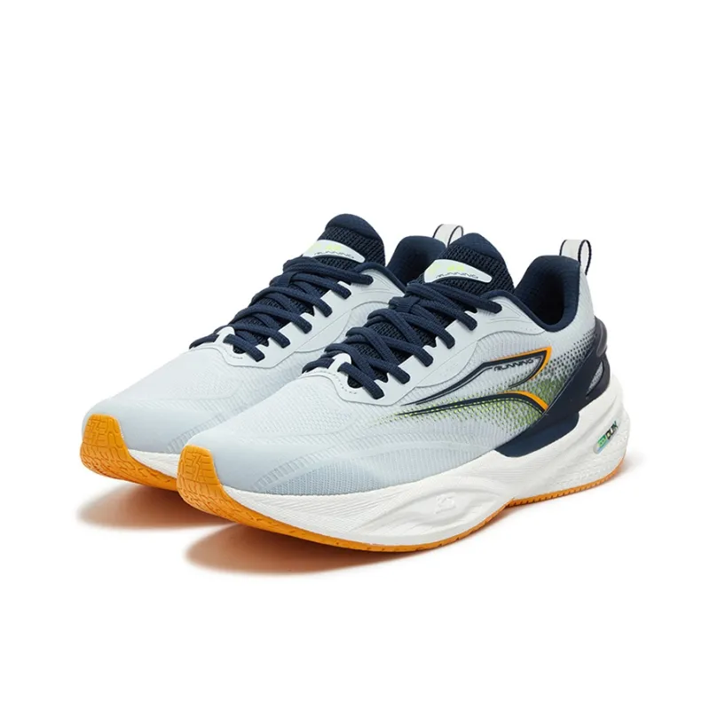 361° Cushioned Slip-Resistant Low-Top Casual Running Shoes Men's Blue-2