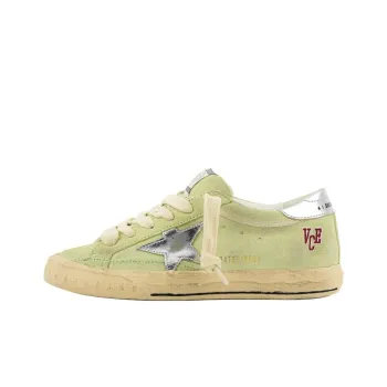 Golden Goose Low Top Skateboard Shoes Women's Green
