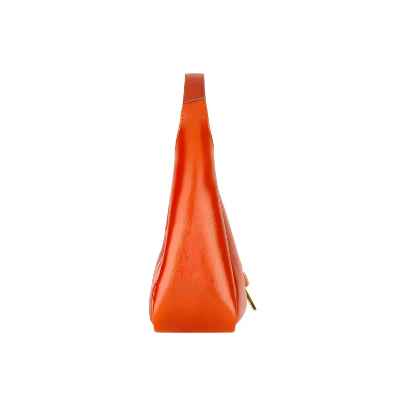 GIVENCHY Grained Calfskin Handbag Mini Women's Orange-2