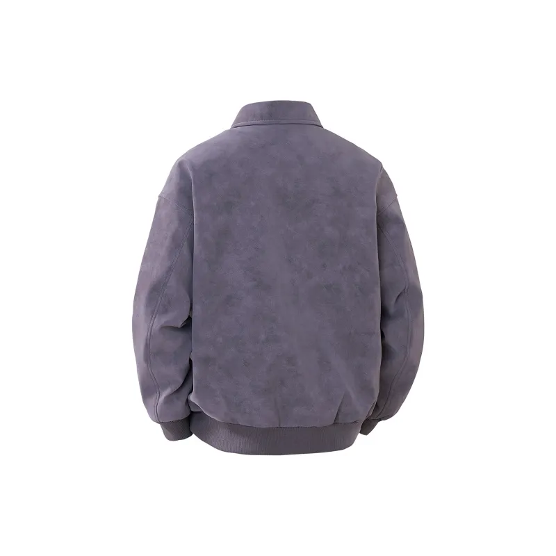 H2P Jackets Coats Unisex Purple Gray-1