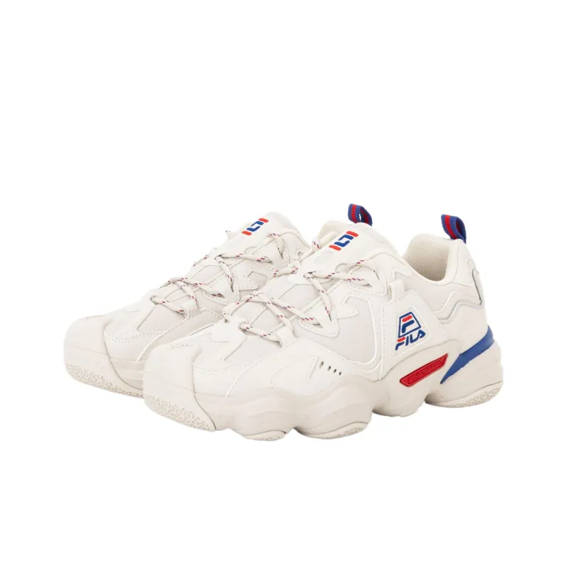 FILA Floater Slip-Resistant Low-Top Casual Shoes Unisex White-2