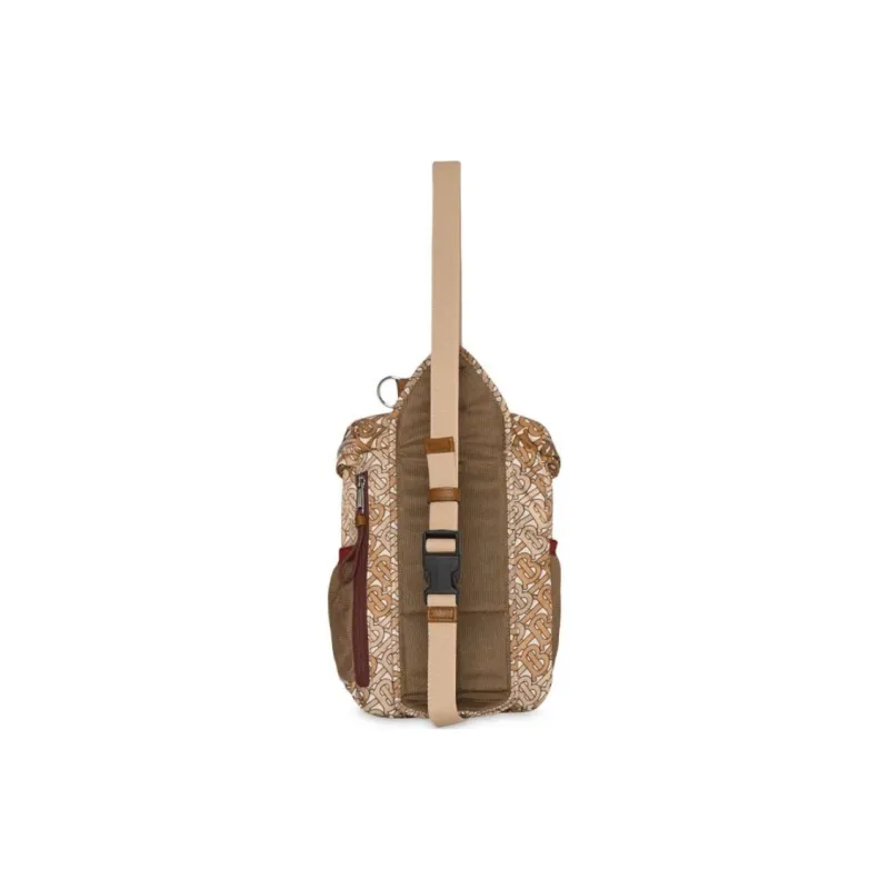 Burberry Nylon Shoulder Bag Crossbody Bag Sling Bags Regular Unisex Brown-1