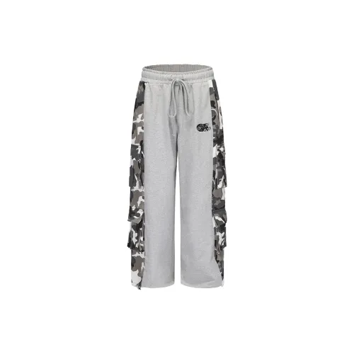 BLACK8MOB AW24 Jeans Unisex Gray