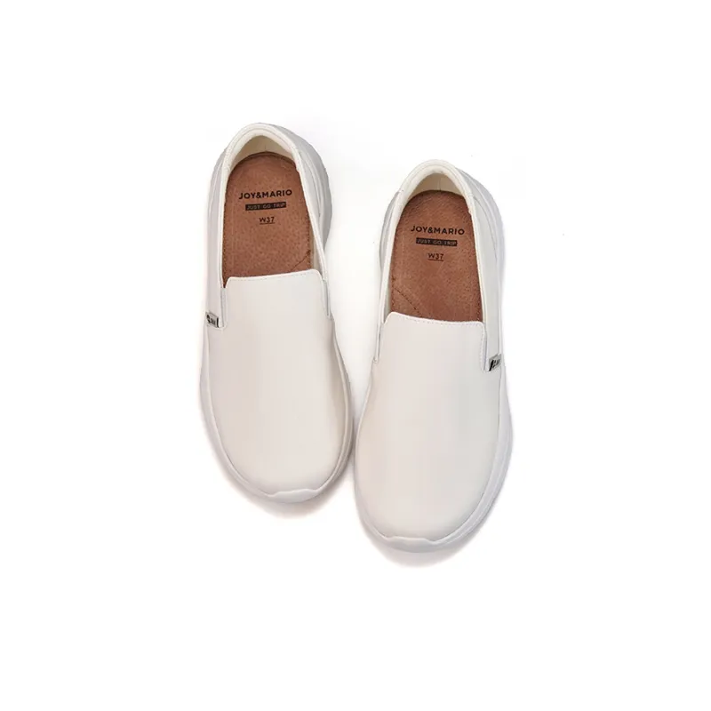 Joy&Mario Lightweight Height Increasing Rebound Low-Top Casual Shoes Women's-12
