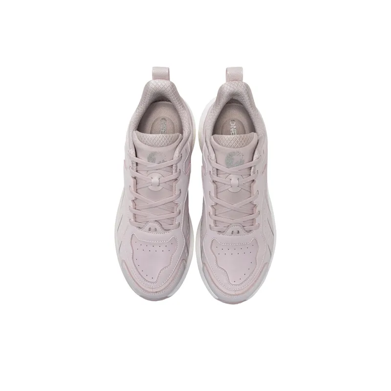 ONEMIX Cushioning Anti Slip And Wear Resistant Low Top Running Shoes Unisex Pink-2