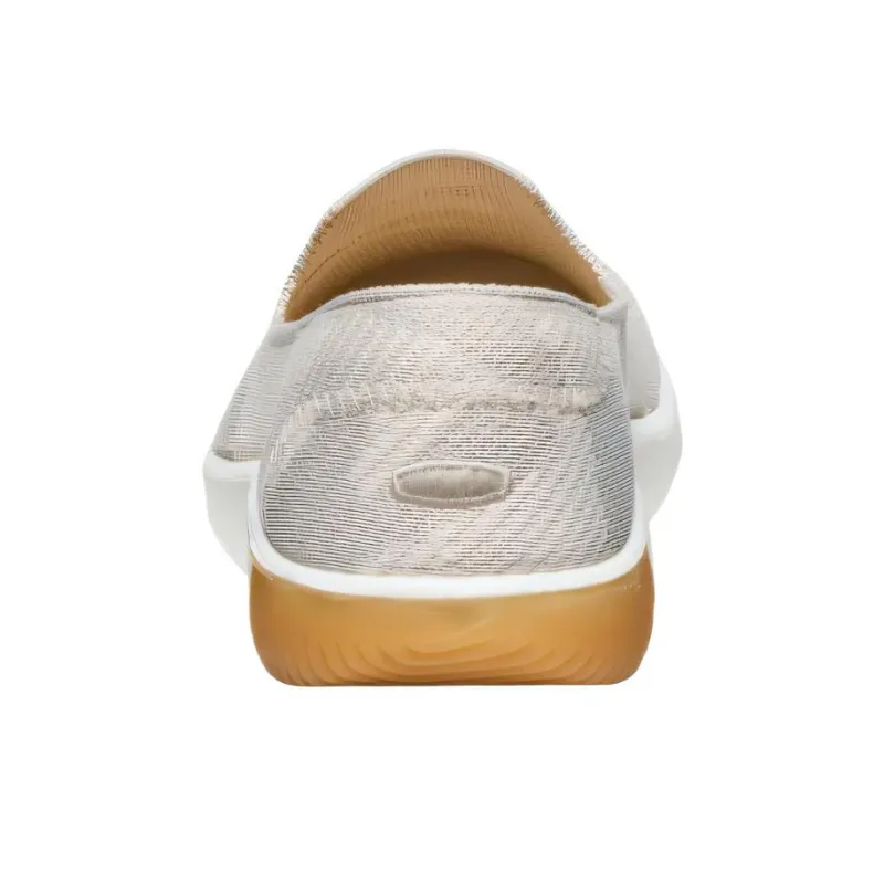 KEEN KNX Slip Resistant Low Top Casual Shoes Women's Ecru-2