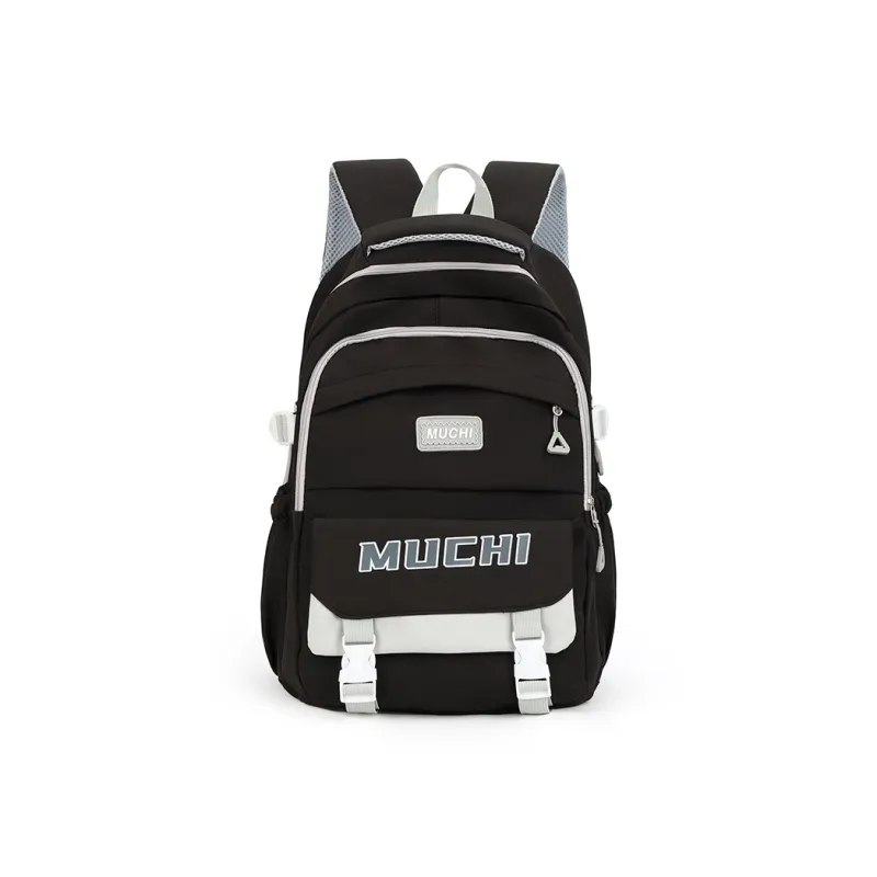 MOK Waterproof Fabric Backpack Unisex Multicolor-3