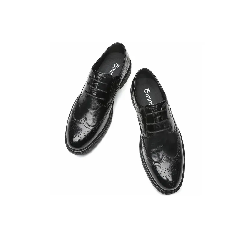 15 MINS Dress Shoes Men's Black-2