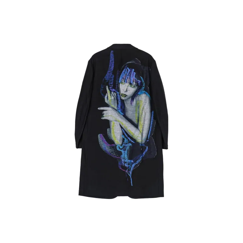 Yohji Yamamoto Wool Coat-1